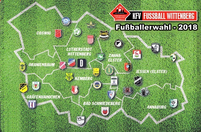 Fußballerwahl des KFV Wittenberg 2018