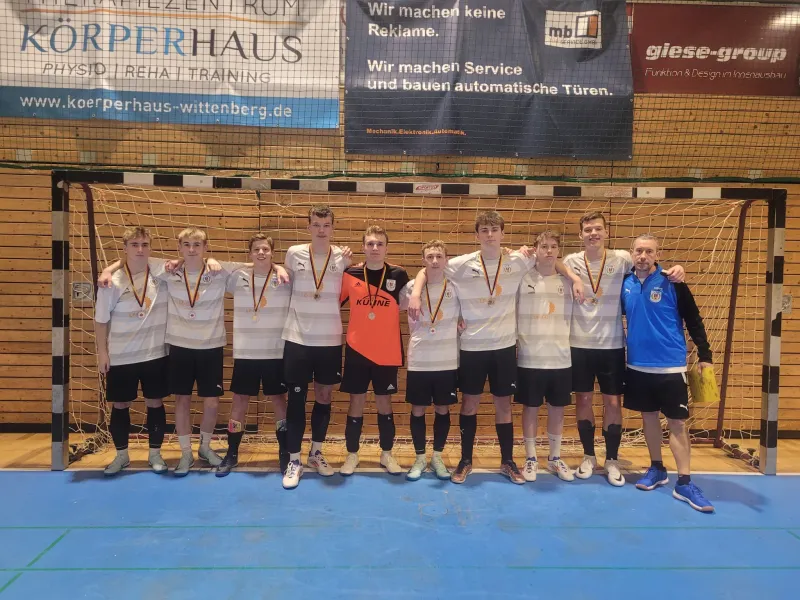 2. Platz bei der HKM für unsere B-Jugend